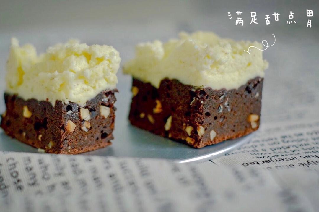 芝士布朗尼蛋糕 Cream Cheese Brownie