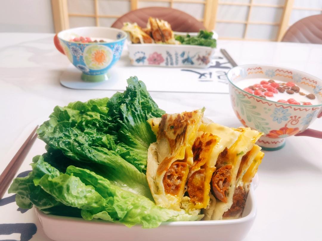 手抓饼创意吃法