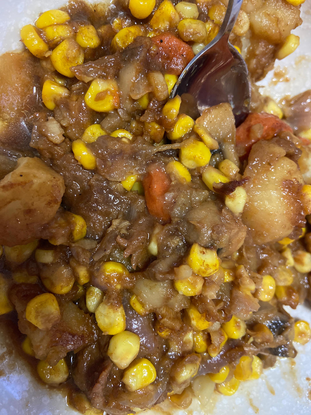 沙沙土豆胡萝卜炖牛肉