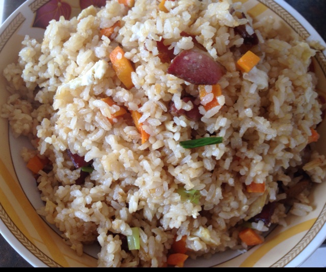 腊肉炒饭