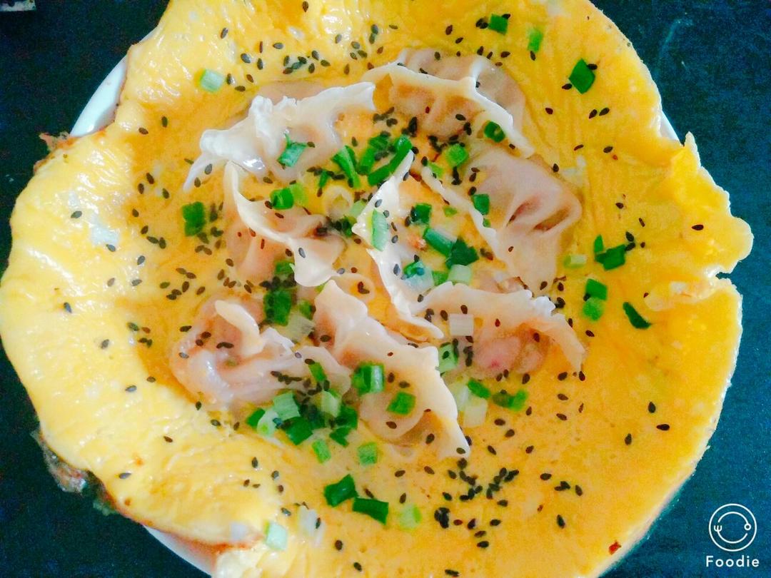 懒人快手抱蛋煎饺