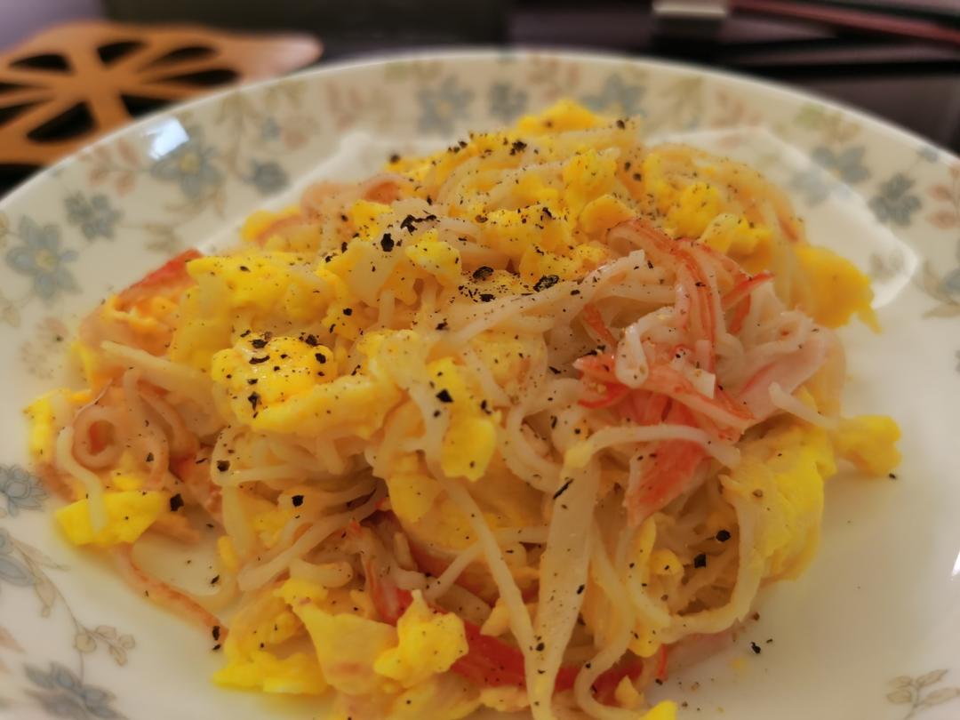 低脂高蛋白蟹柳滑蛋