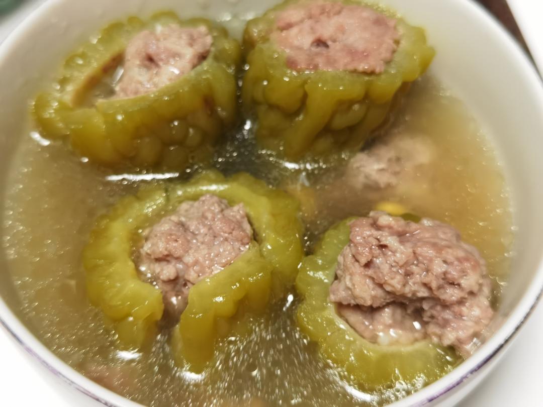 世界上最最好吃的苦瓜汤做法