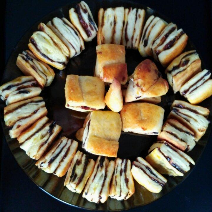 蔓越莓优格小面包块