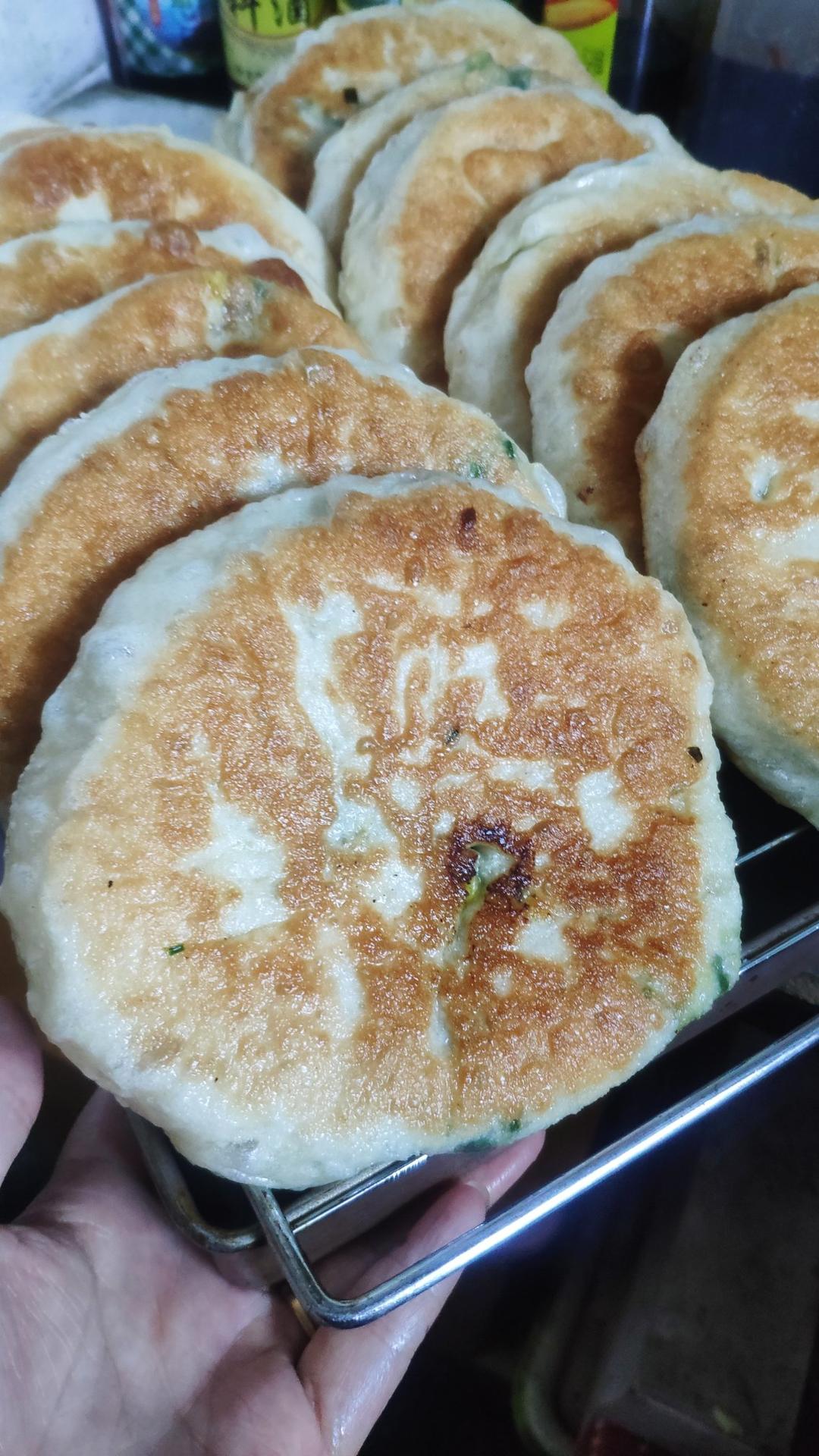 不用去早餐店的发面馅饼