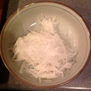 萝卜丝秋葵汤的做法 步骤1