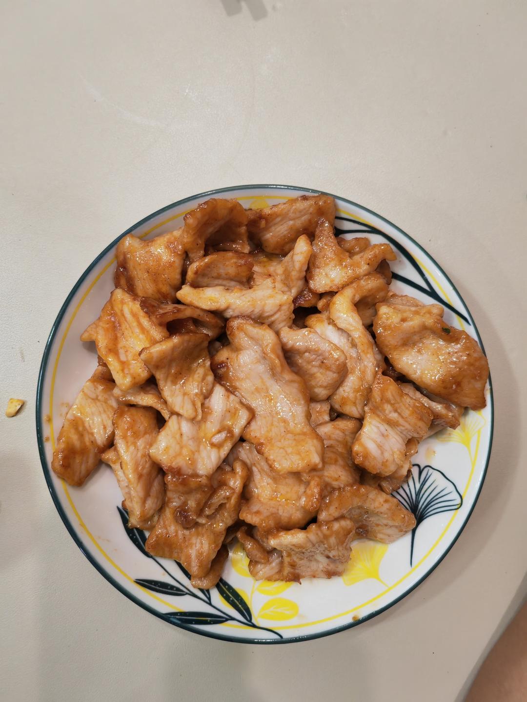 减脂期也能吃的烧烤【香煎里脊肉】