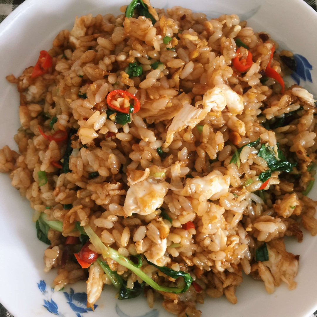 最好吃的-----酱油炒饭