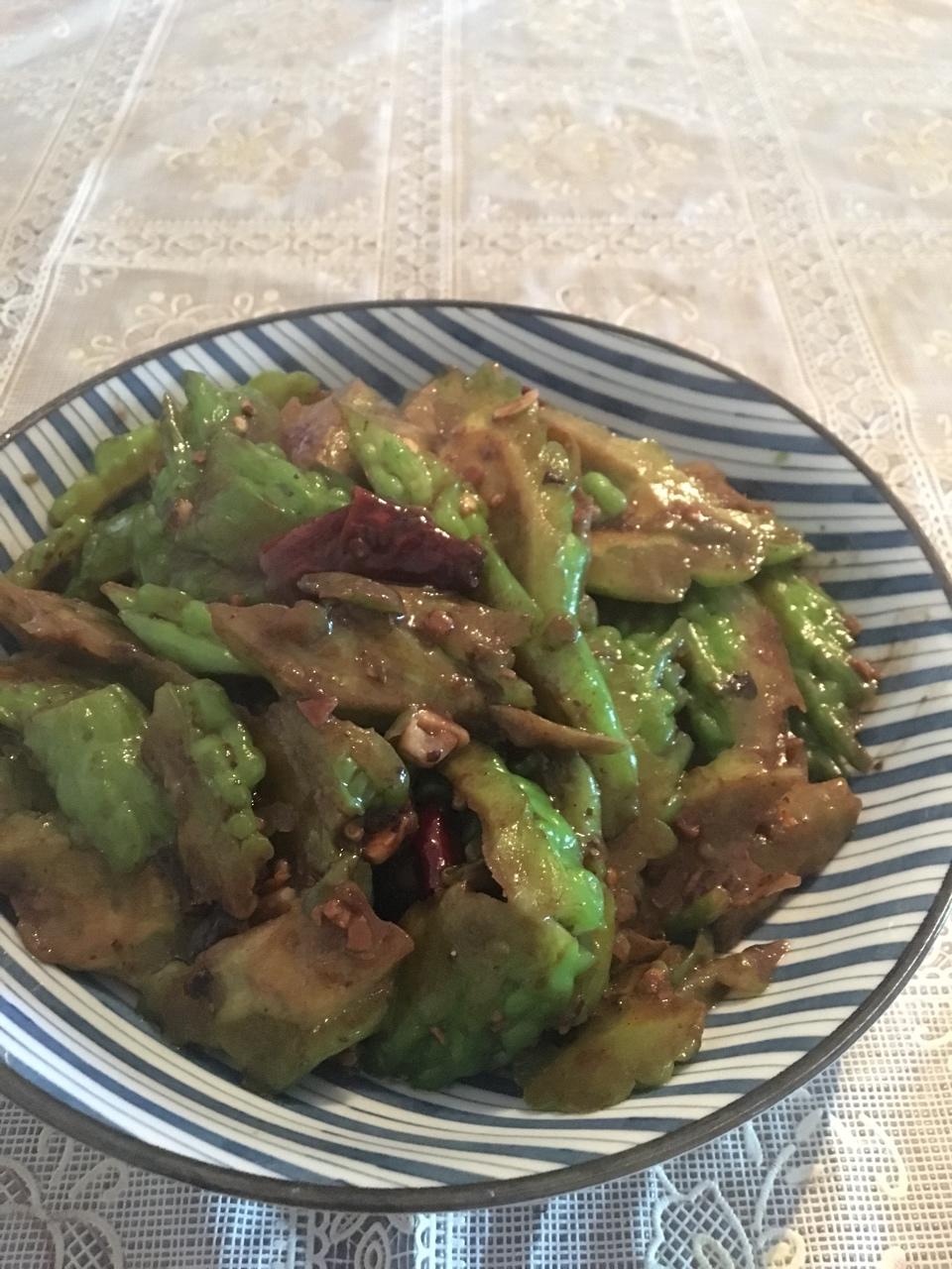 豆豉炒苦瓜