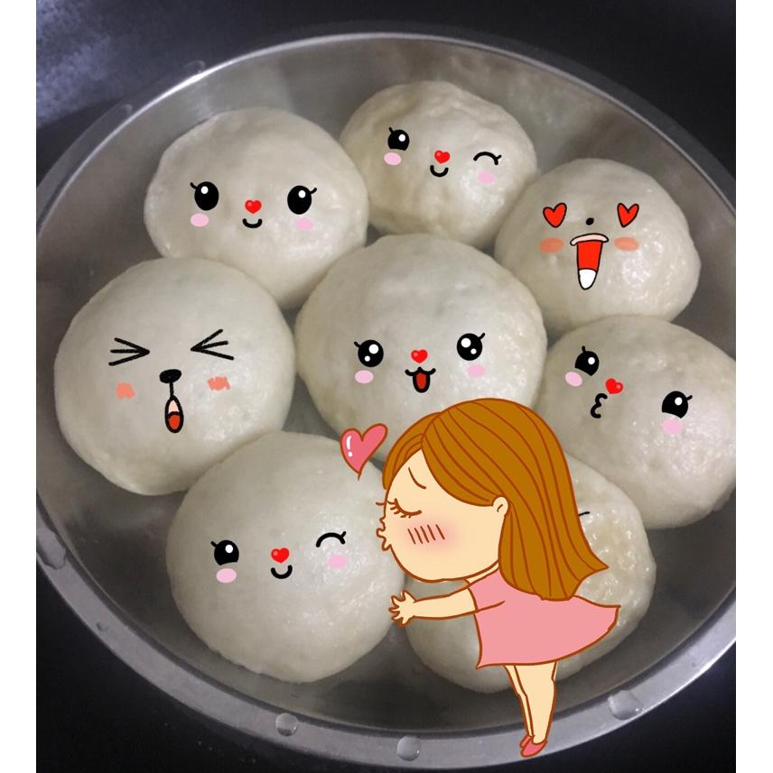 自制无油奶黄包
