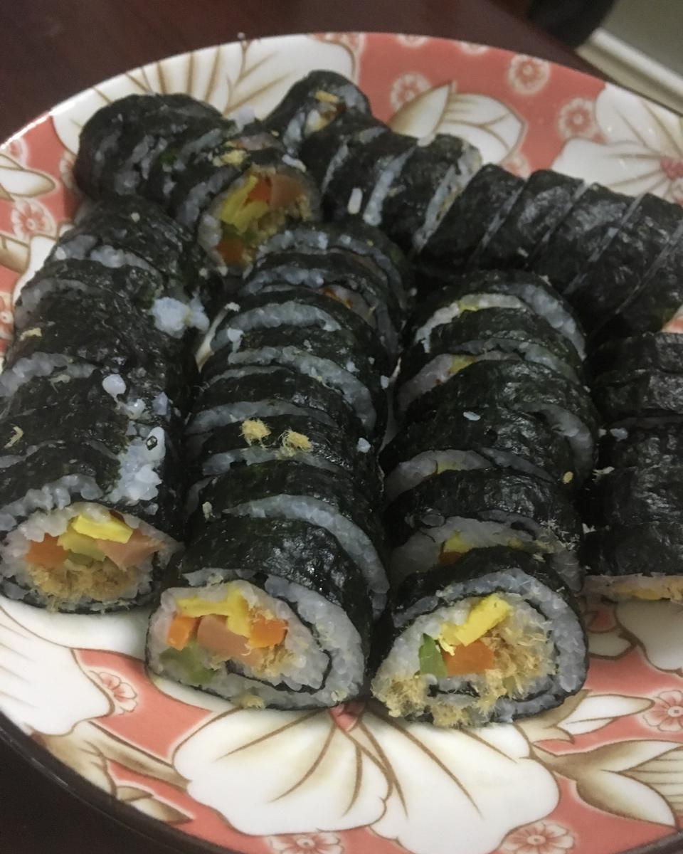 紫菜包饭  宝宝健康食谱