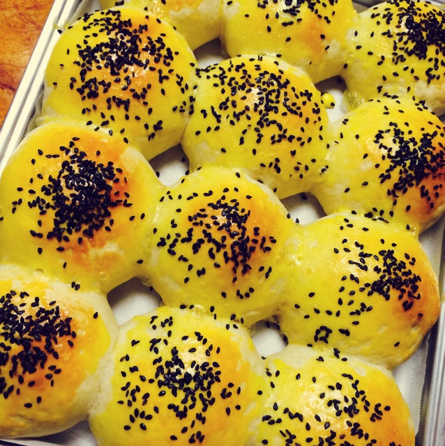 蛋白蜂蜜肉松面包（中种）