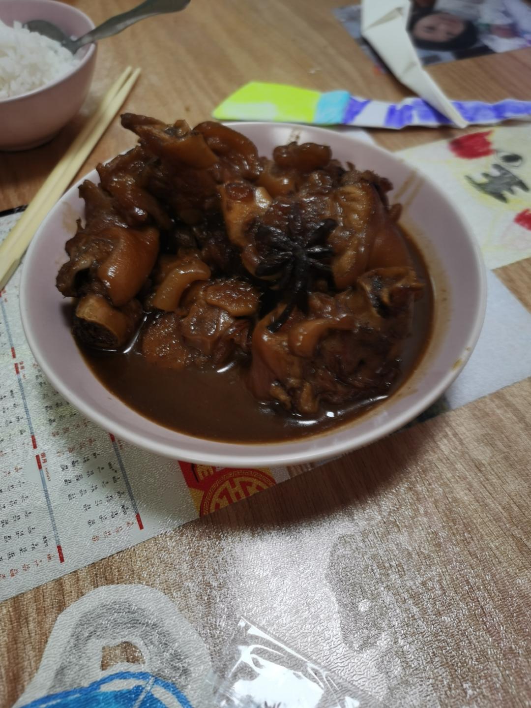 红焖猪蹄
