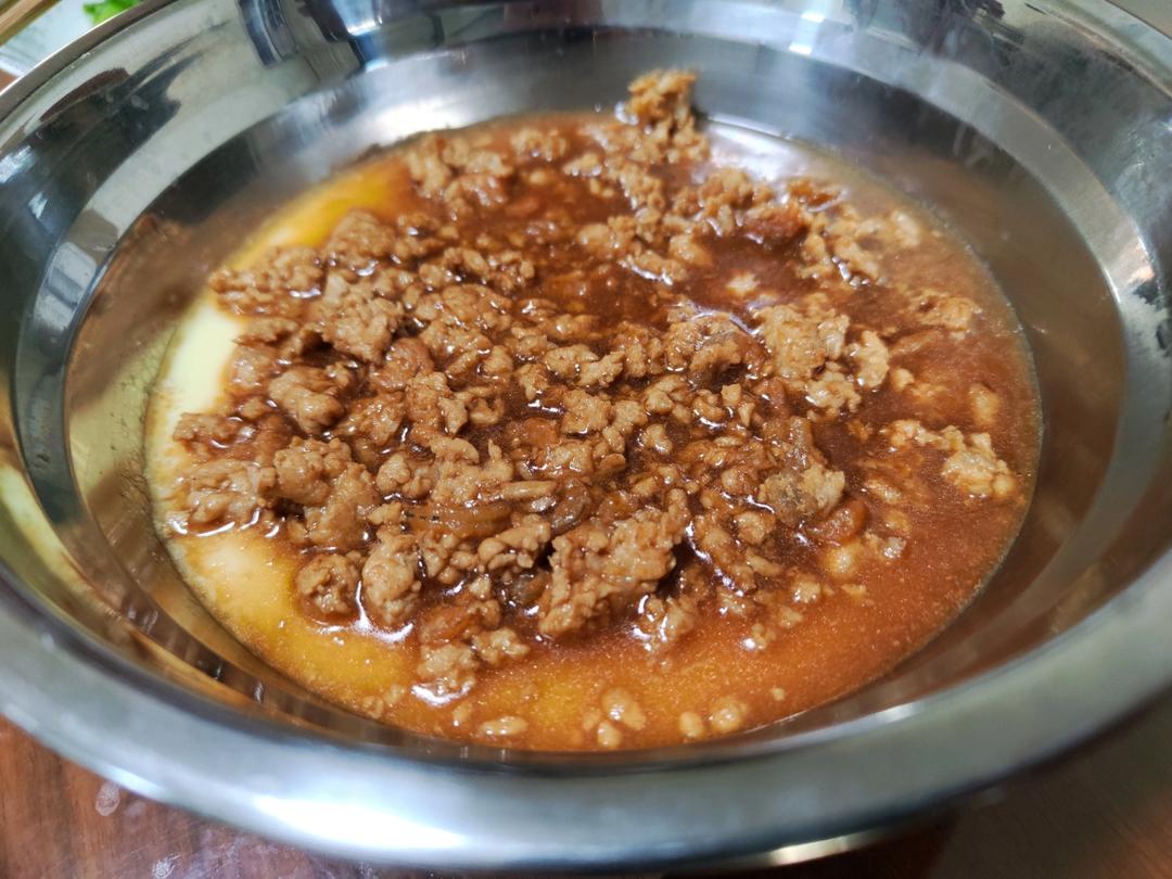比布丁还要嫩，老少皆宜的肉沫蒸蛋