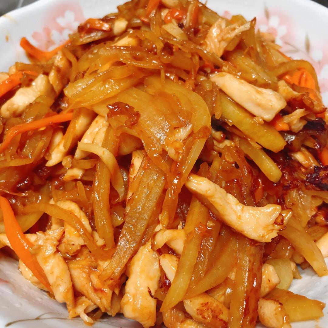 『崇年』鱼香土豆鸡丝