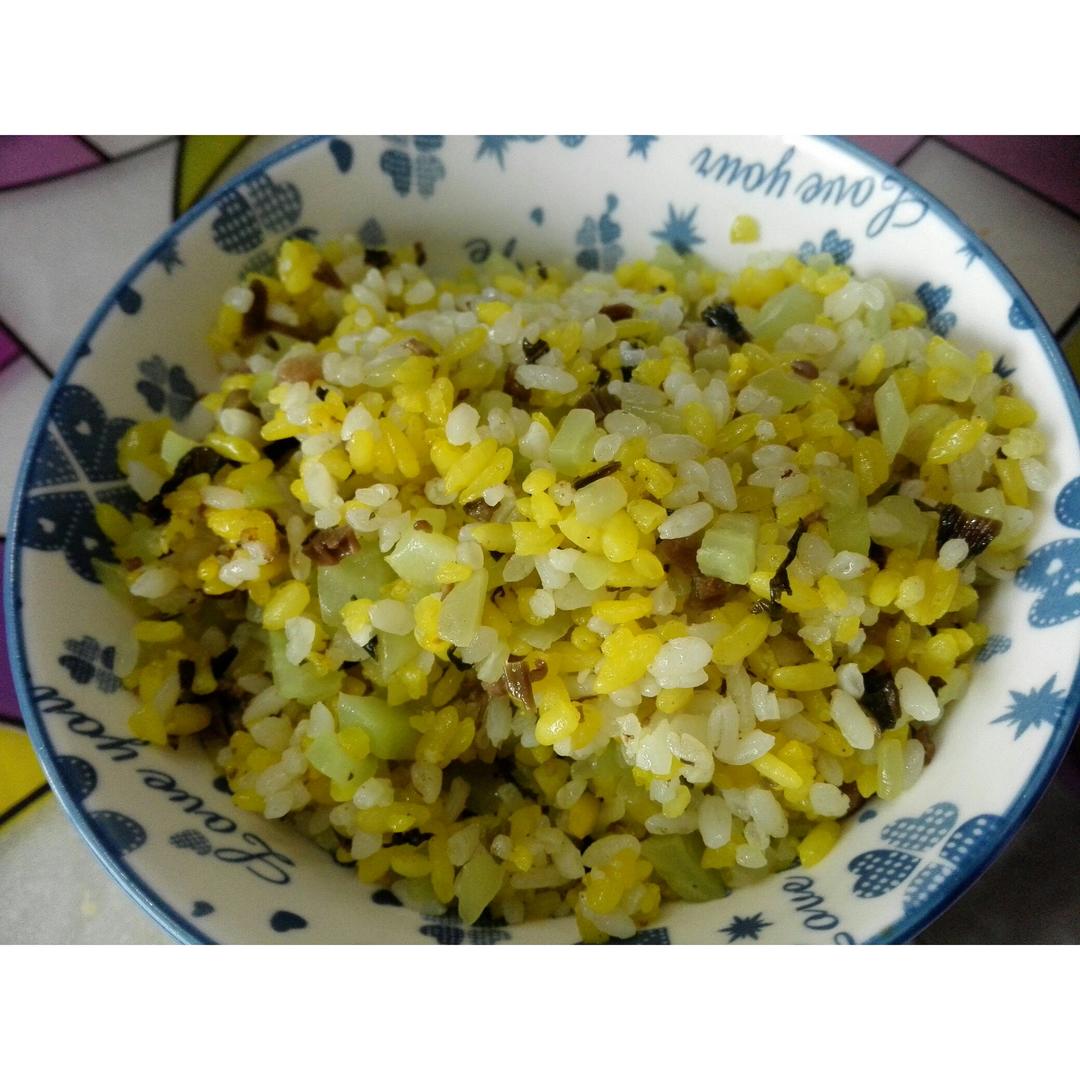 五彩炒饭