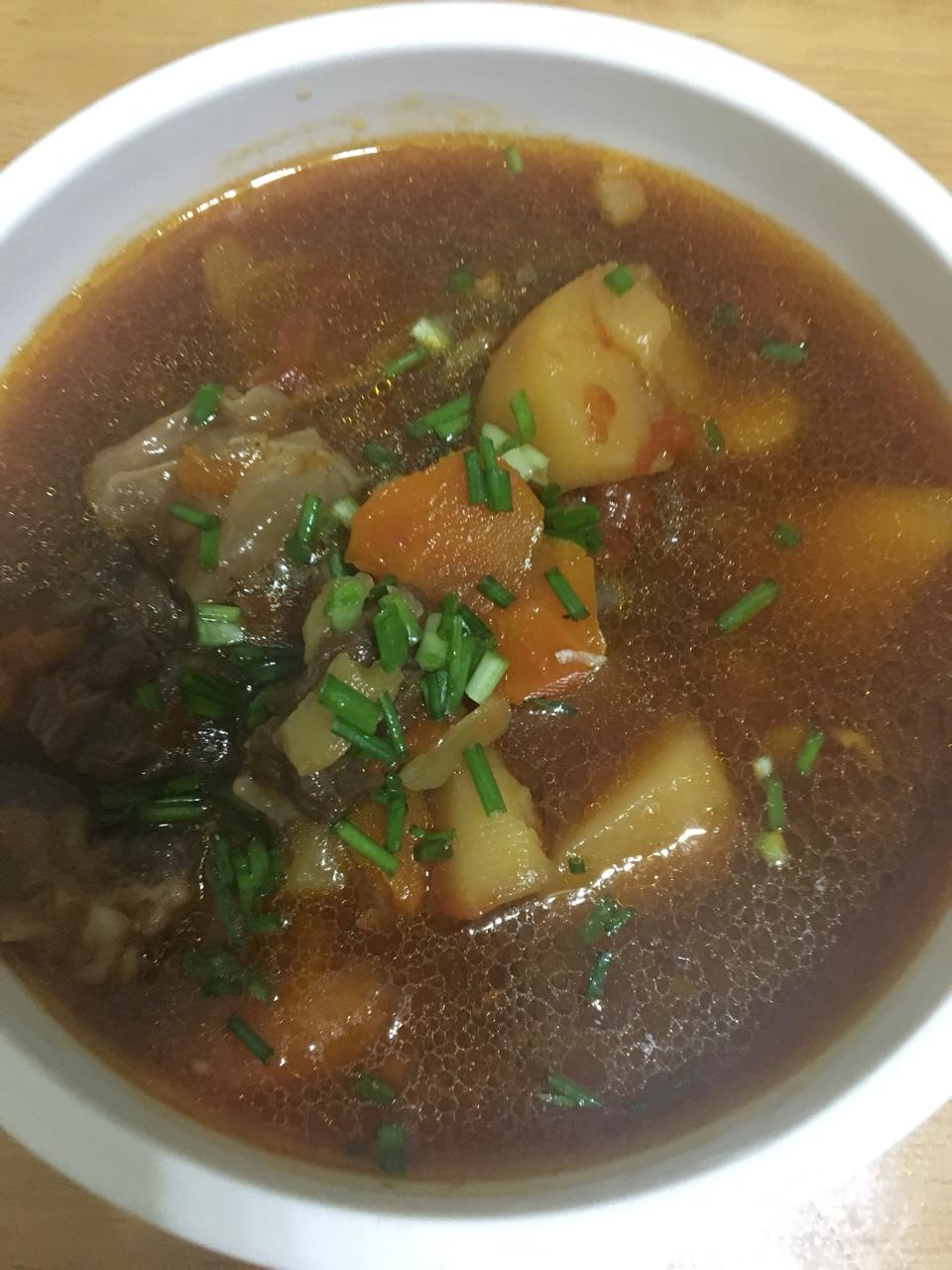 土豆炖牛肉