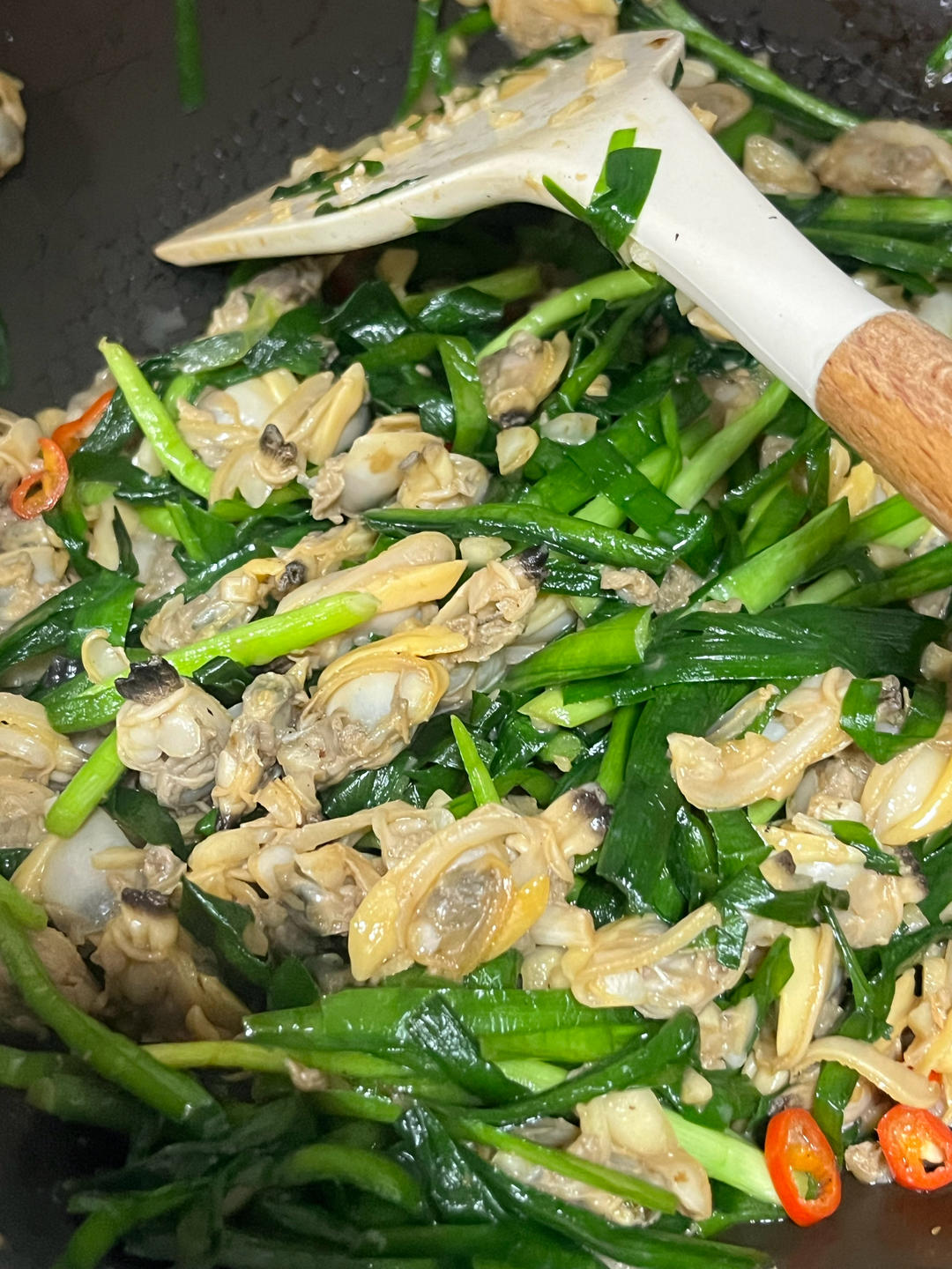 快手菜之韭菜花甲