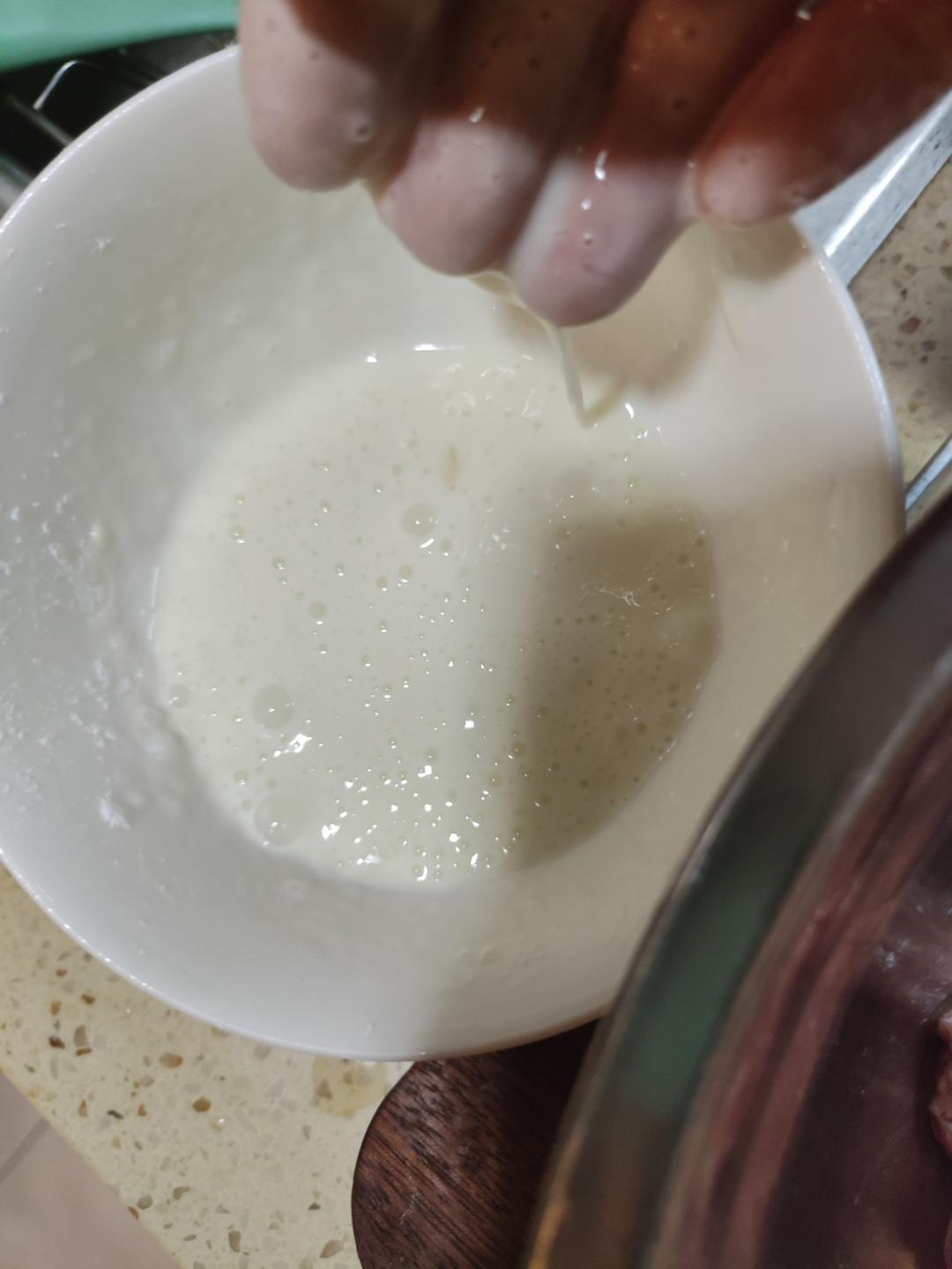 纯奶手撕吐司的做法 步骤1