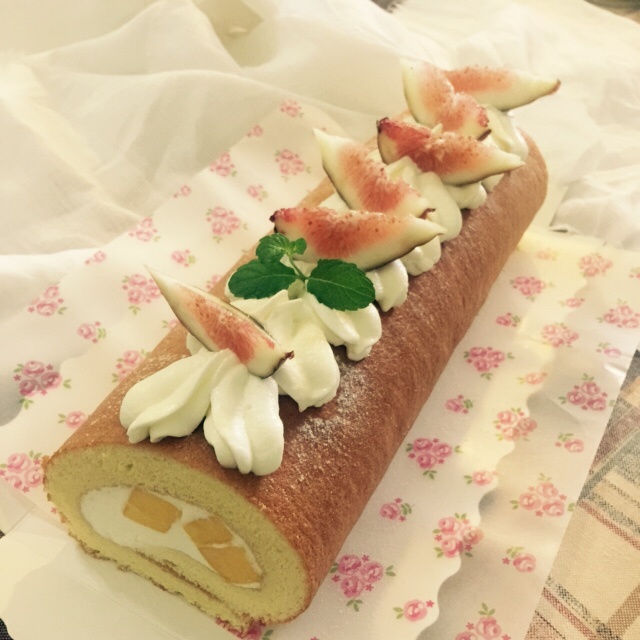 草莓奶油卷/O卷/小山卷