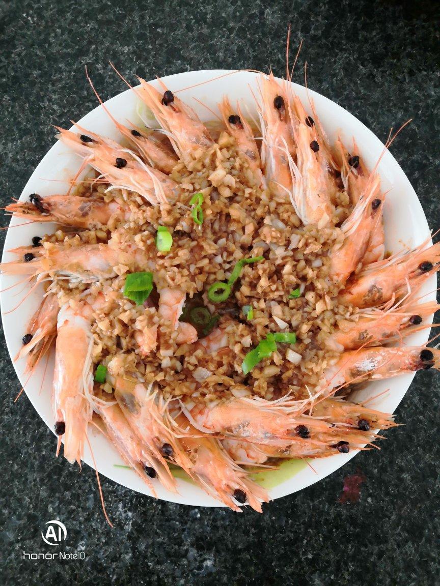 蒜蓉粉丝蒸虾