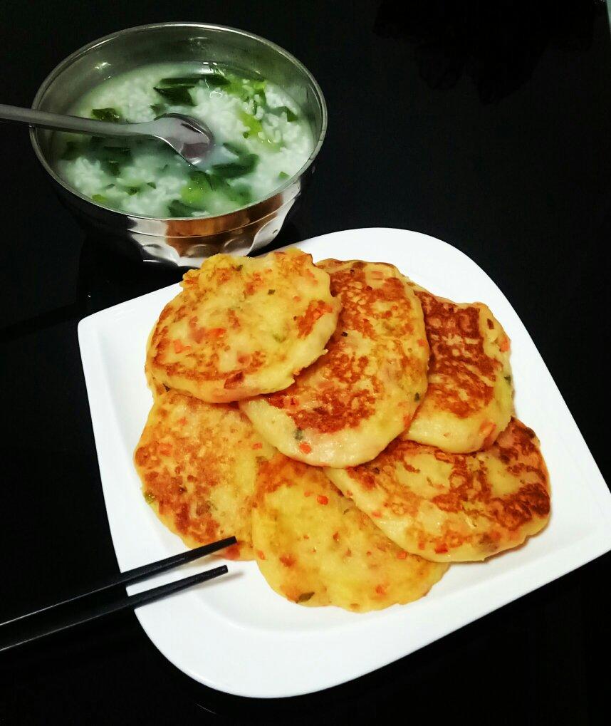 土豆火腿早餐饼