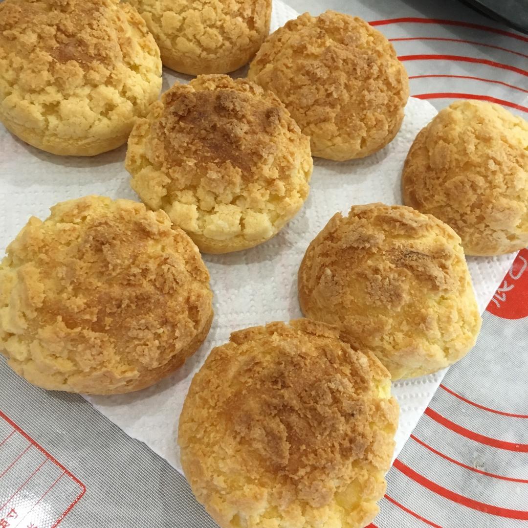 十分美味的酥皮泡芙