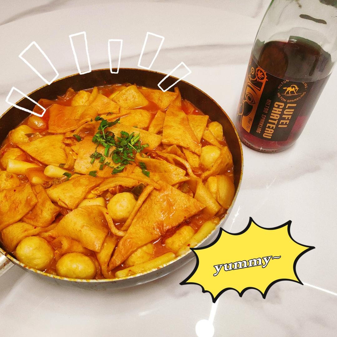 申世景vlog版 韩式鱼饼年糕锅