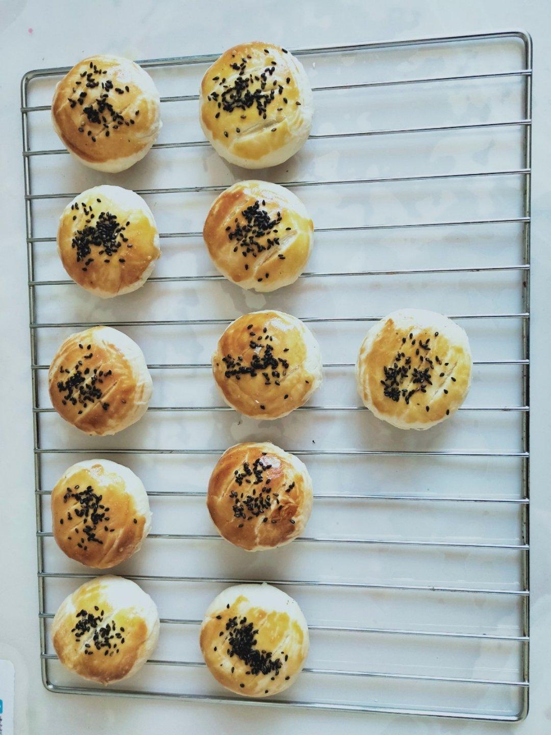 芝麻花生香酥饼（植物油版）