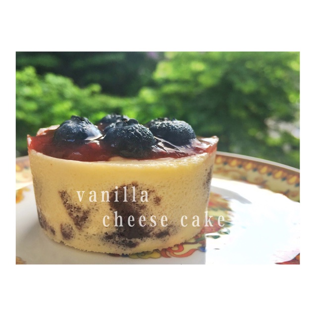 香草奶油芝士蛋糕