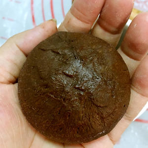 黑巧克力豆豆包--巧克力控不要错过的做法 步骤7