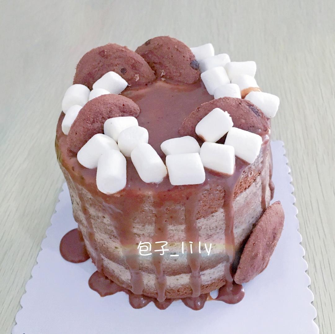 巧克力奥利奥裸蛋糕