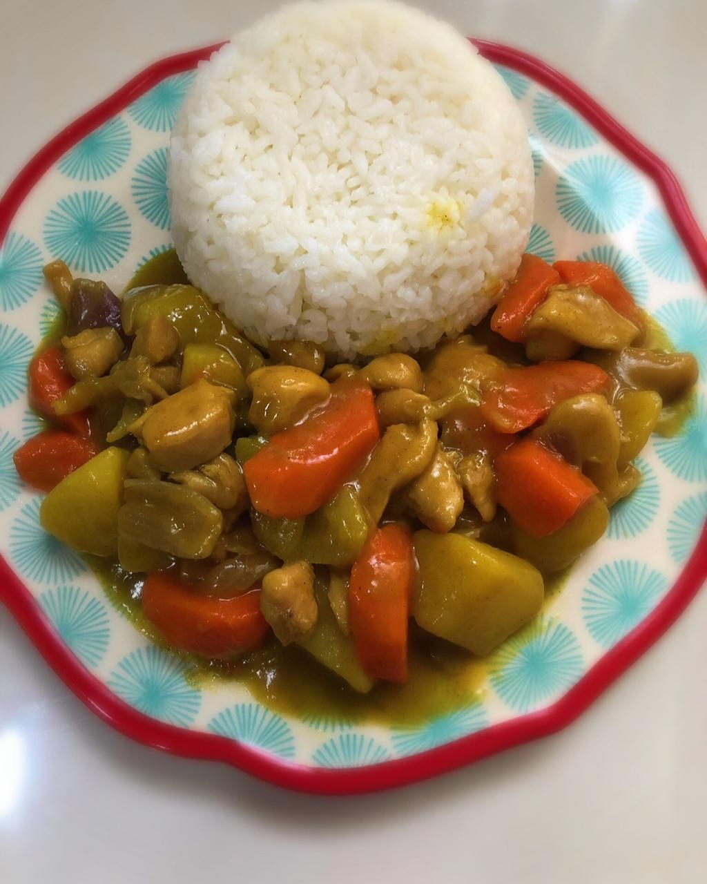 咖喱鸡肉饭