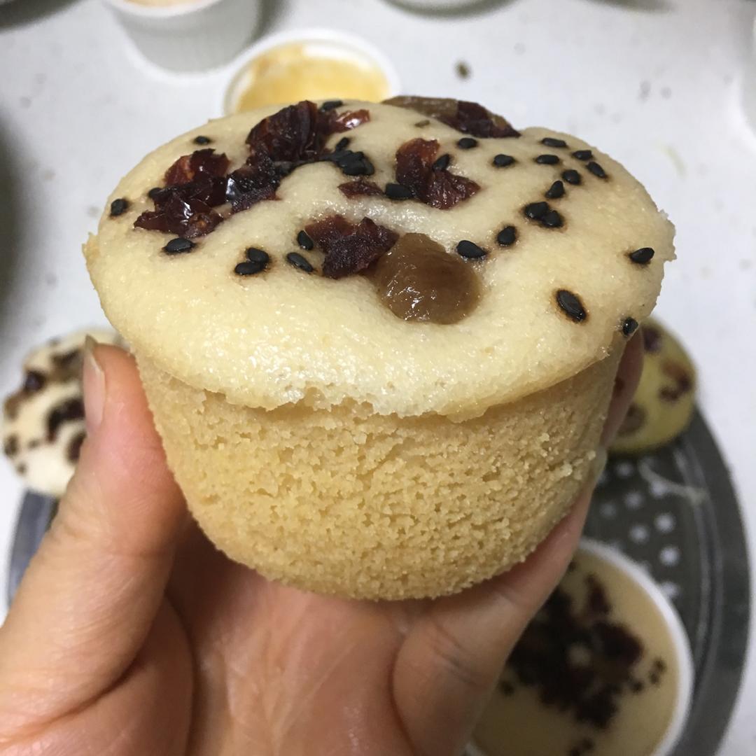 一生的守候666做的蒸米糕