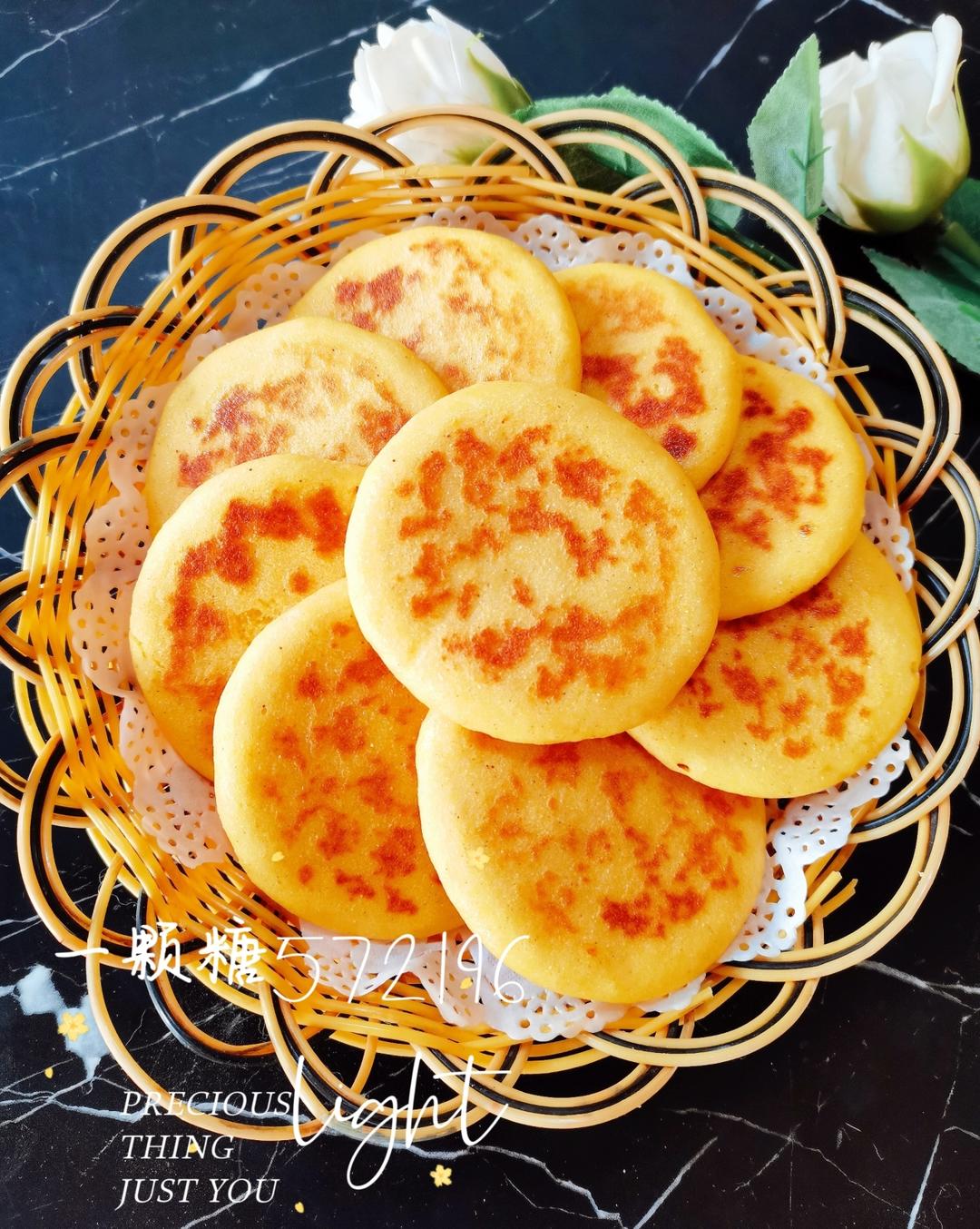 粗糧細(xì)作?「玉米面餅??」?柔軟細(xì)膩??的做法 步驟15