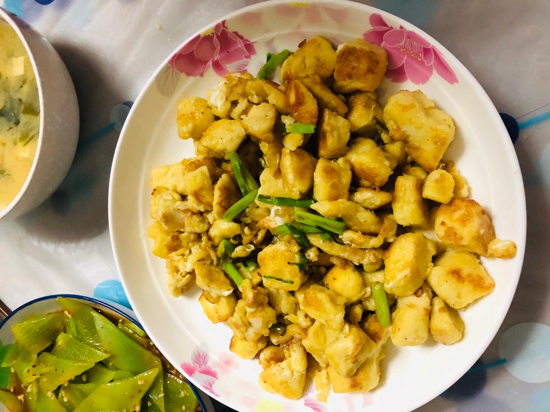 鸡蛋炒馍