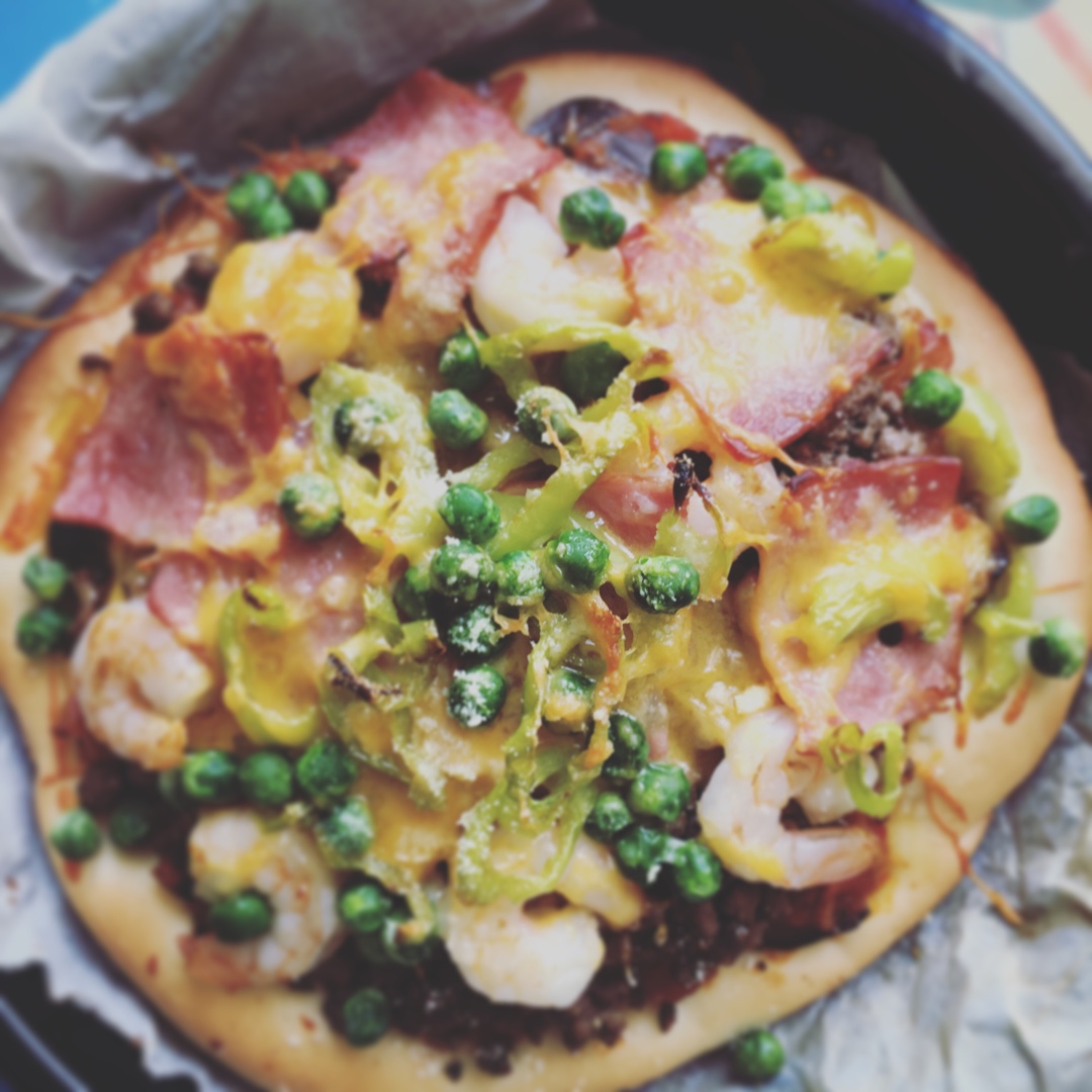 八寸披萨饼皮（四个）制作