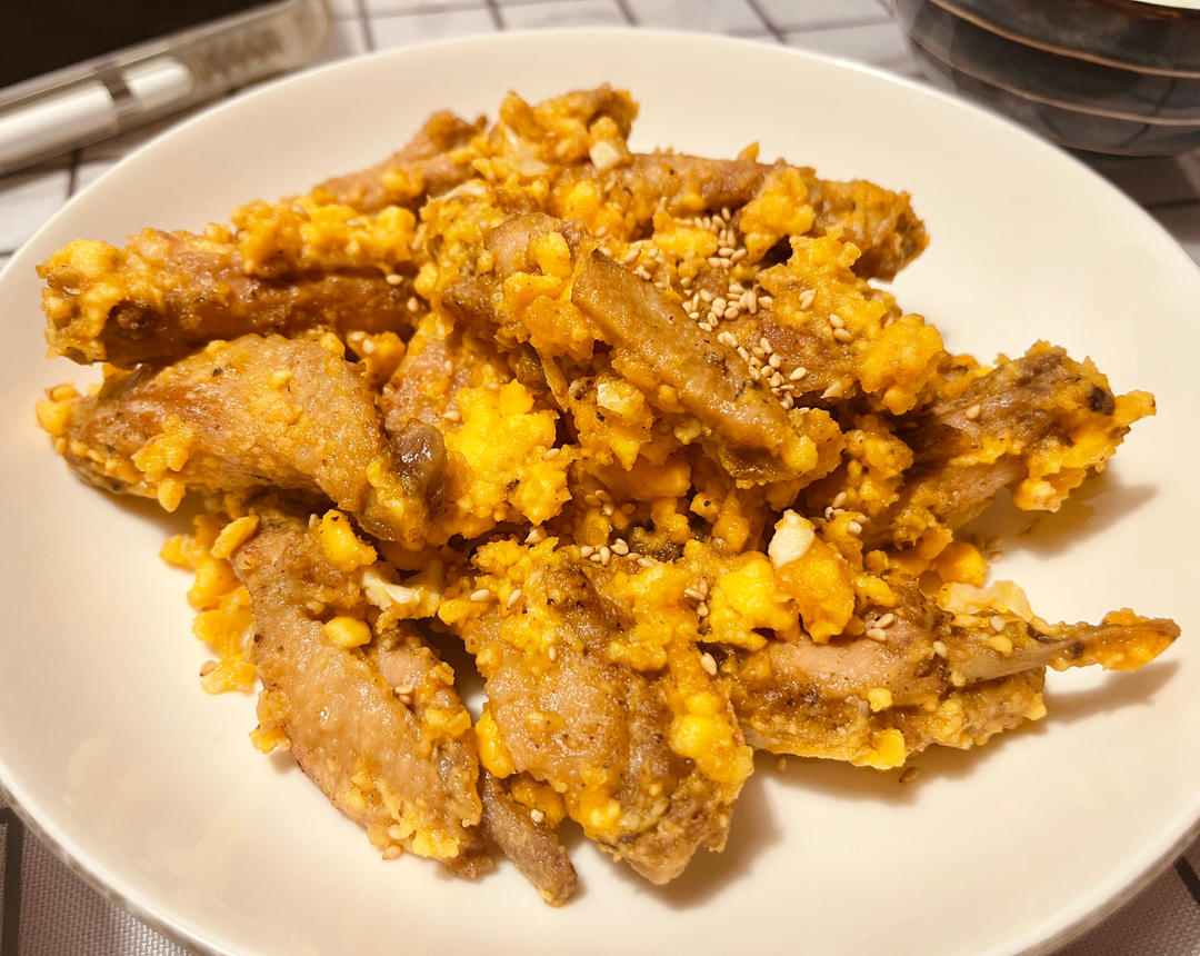 金沙鸡翅【咸蛋黄焗鸡翅】