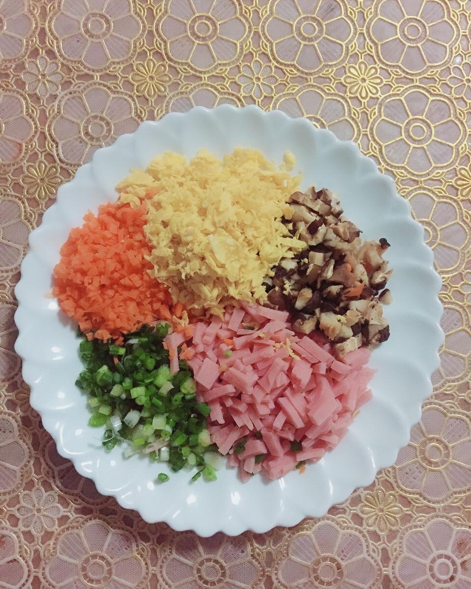 火腿鸡蛋炒饭