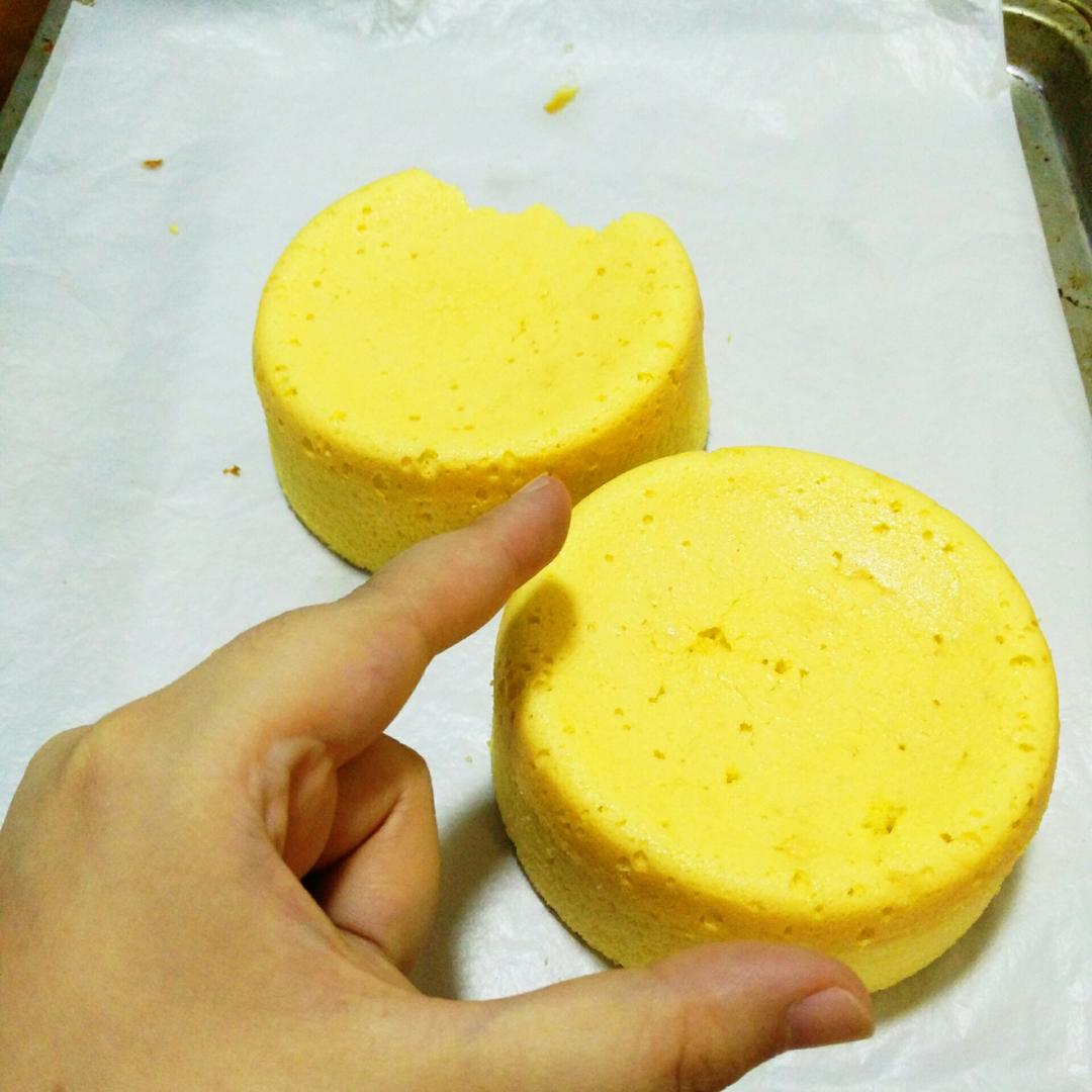 湿润柔软的豆浆戚风（加高四寸）