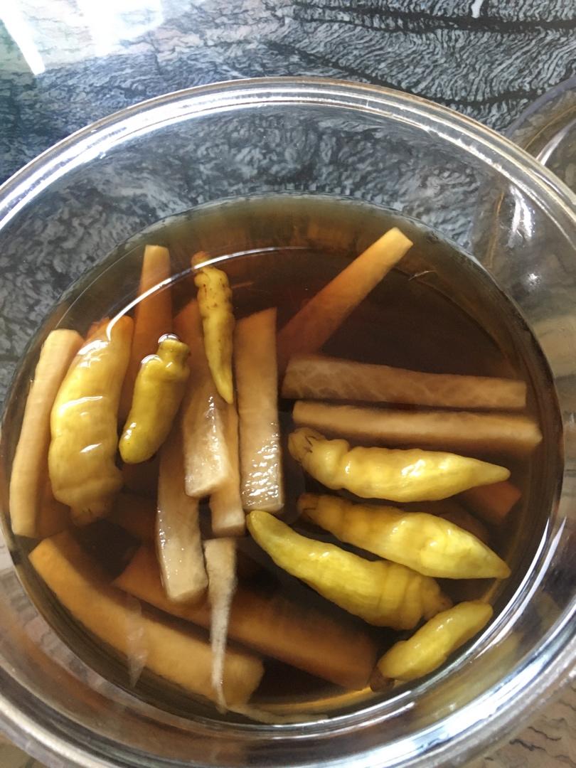 泡椒🌶️腌萝卜条
