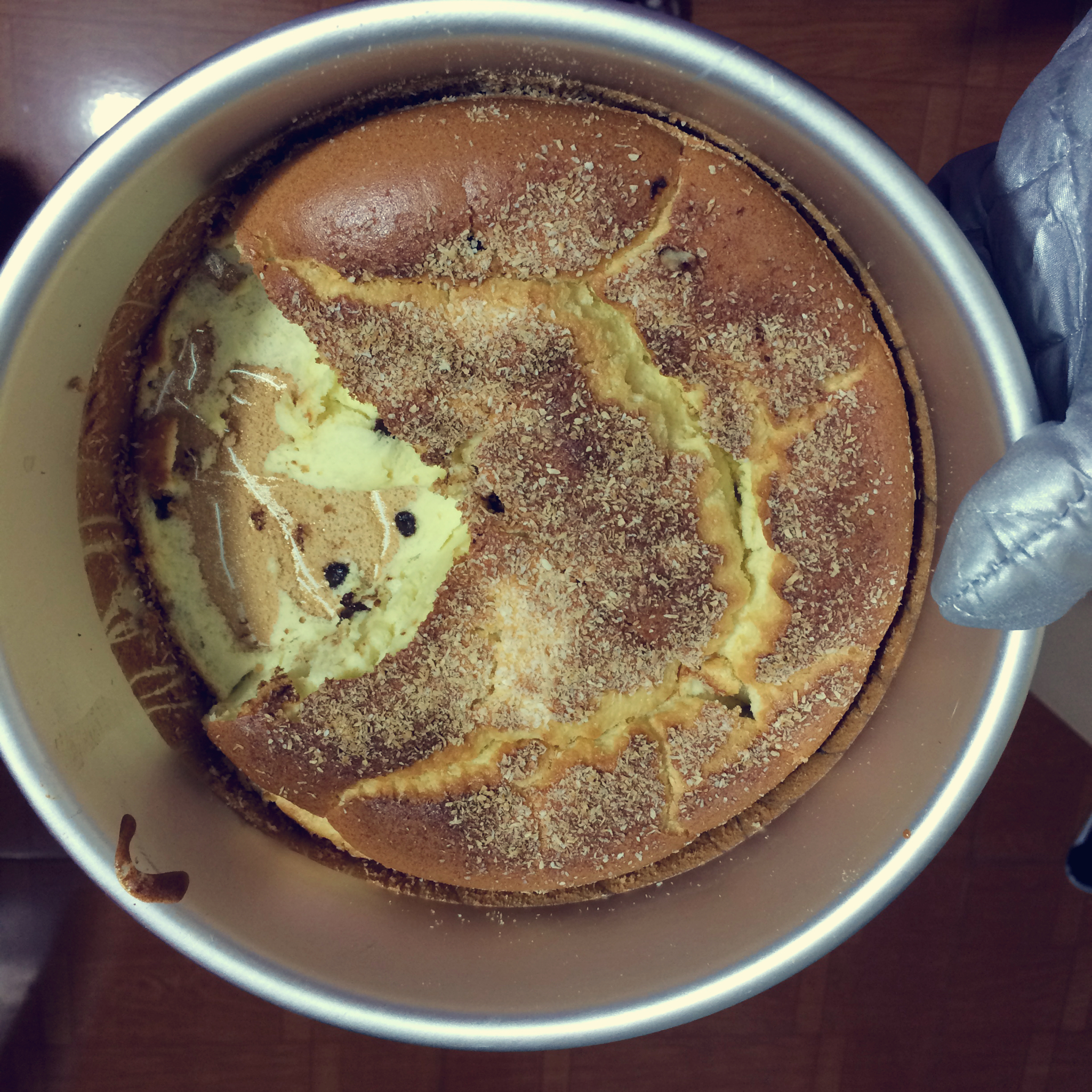 8寸戚风蛋糕（改良君之配方）#皮黑森林#