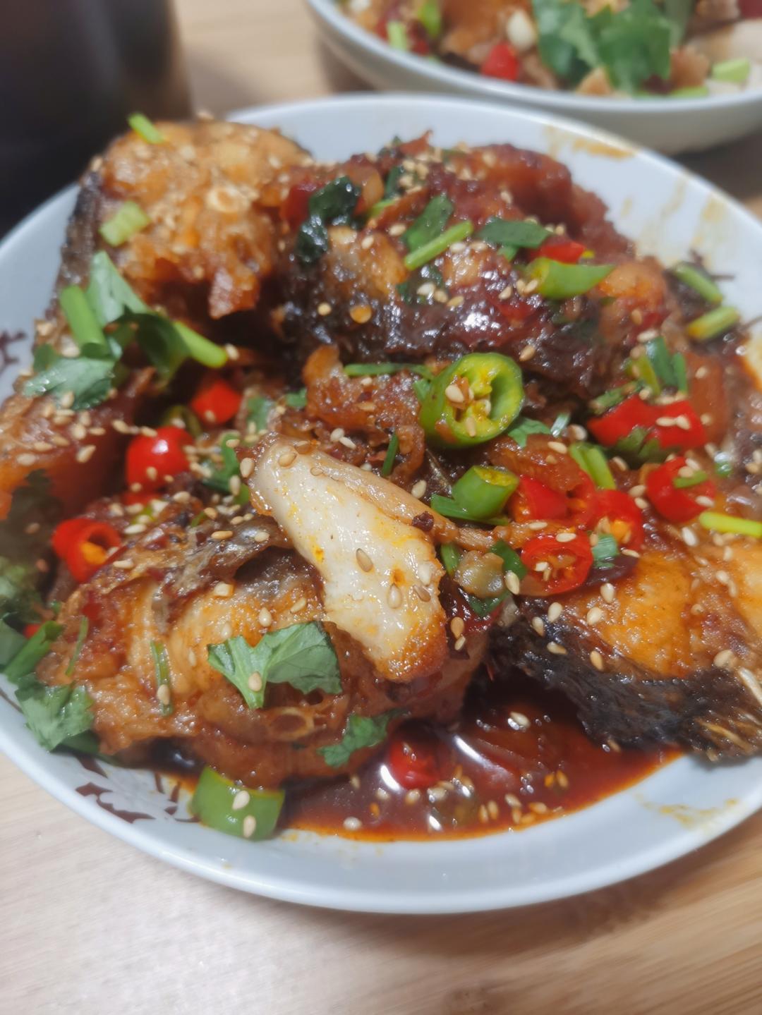 朋友建议我开个小馆子😅😅香辣鱼块太香了🔥