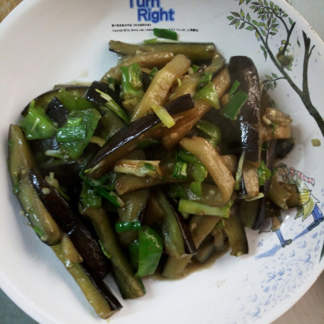 老丁的私房菜-油焖茄子