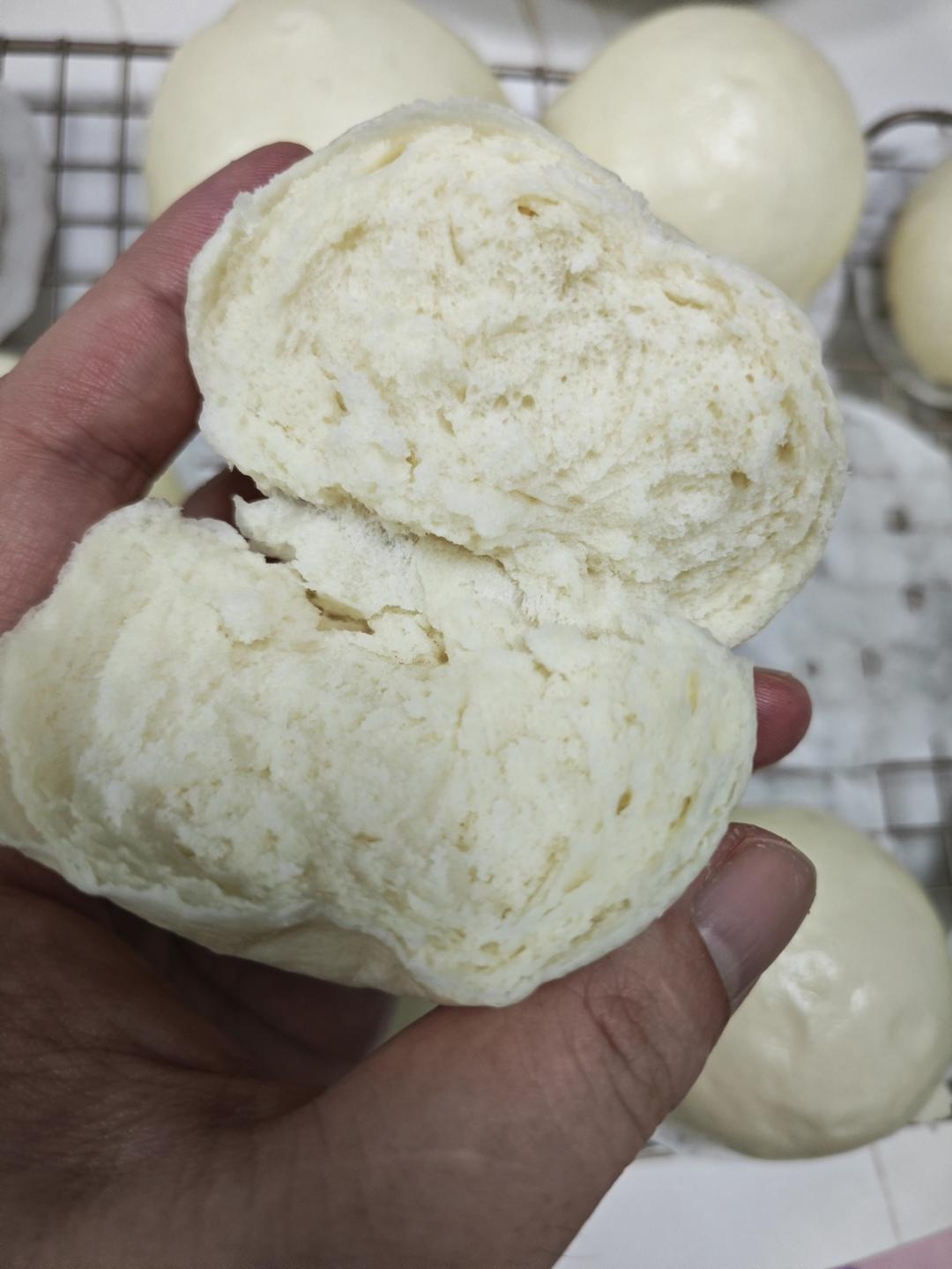 一发也可以做松软香甜的白馒头（详细版零失败)