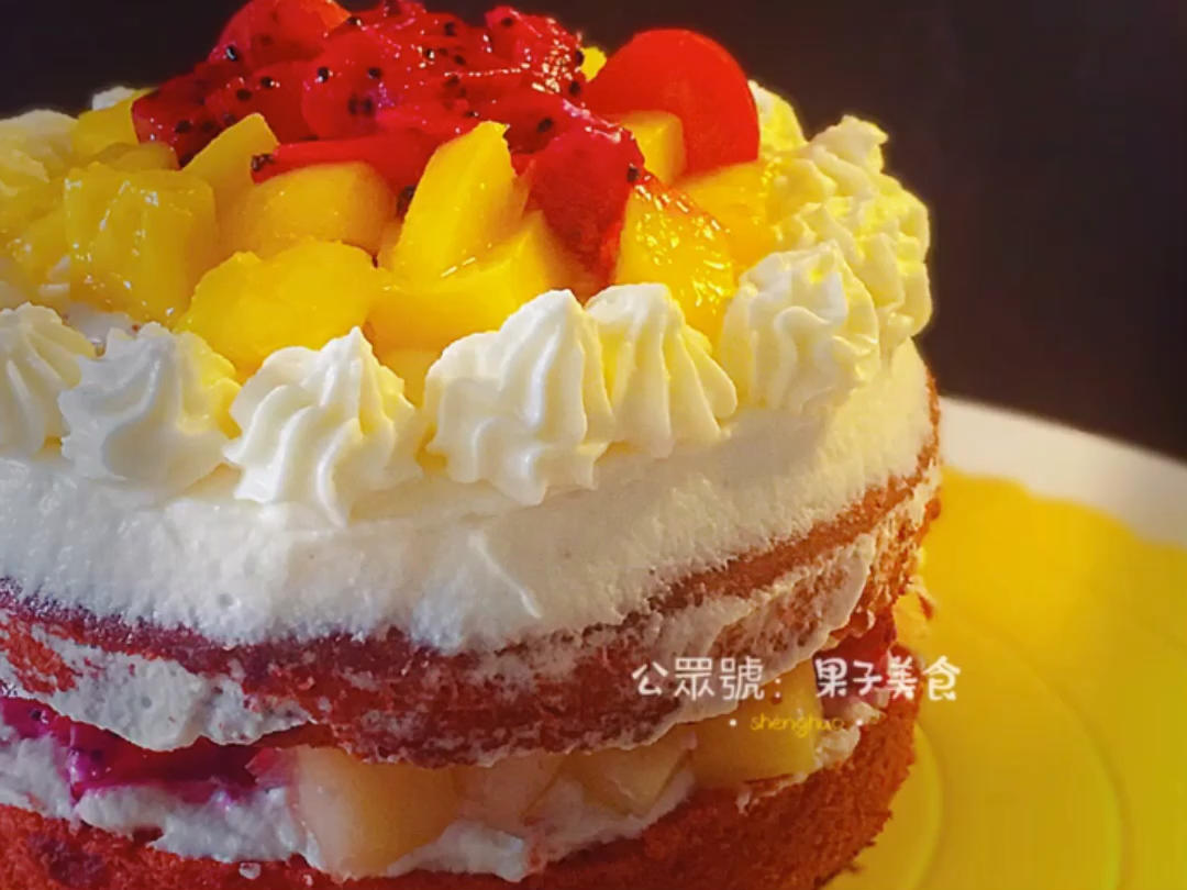 6寸红丝绒蛋糕——圣诞特制