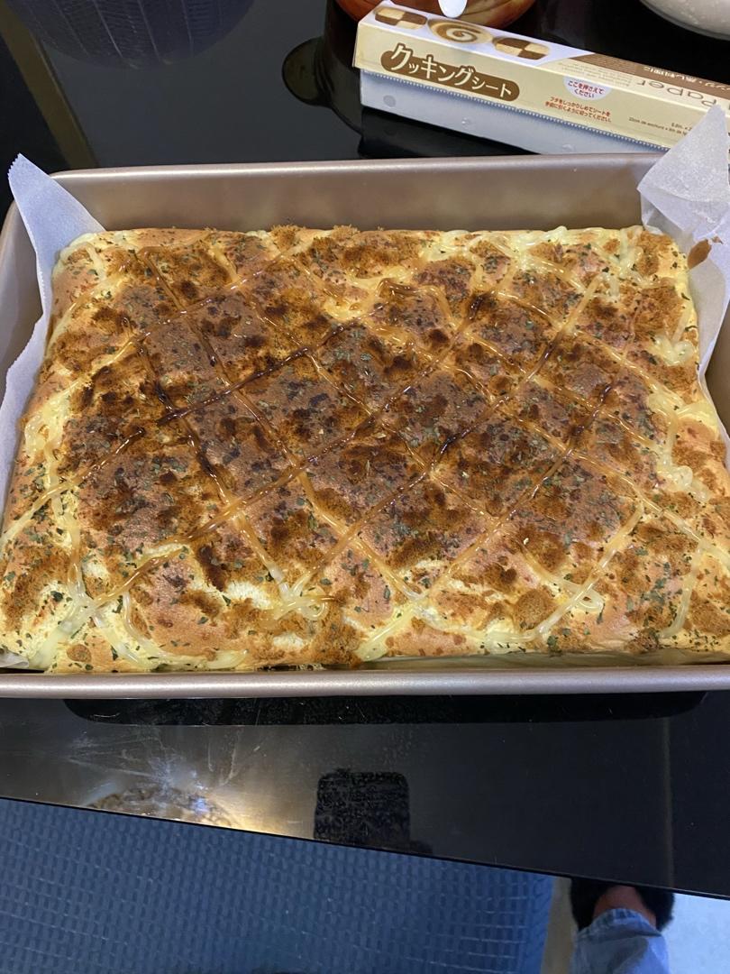 少油无糖吃了还想吃的肉松香葱蛋糕