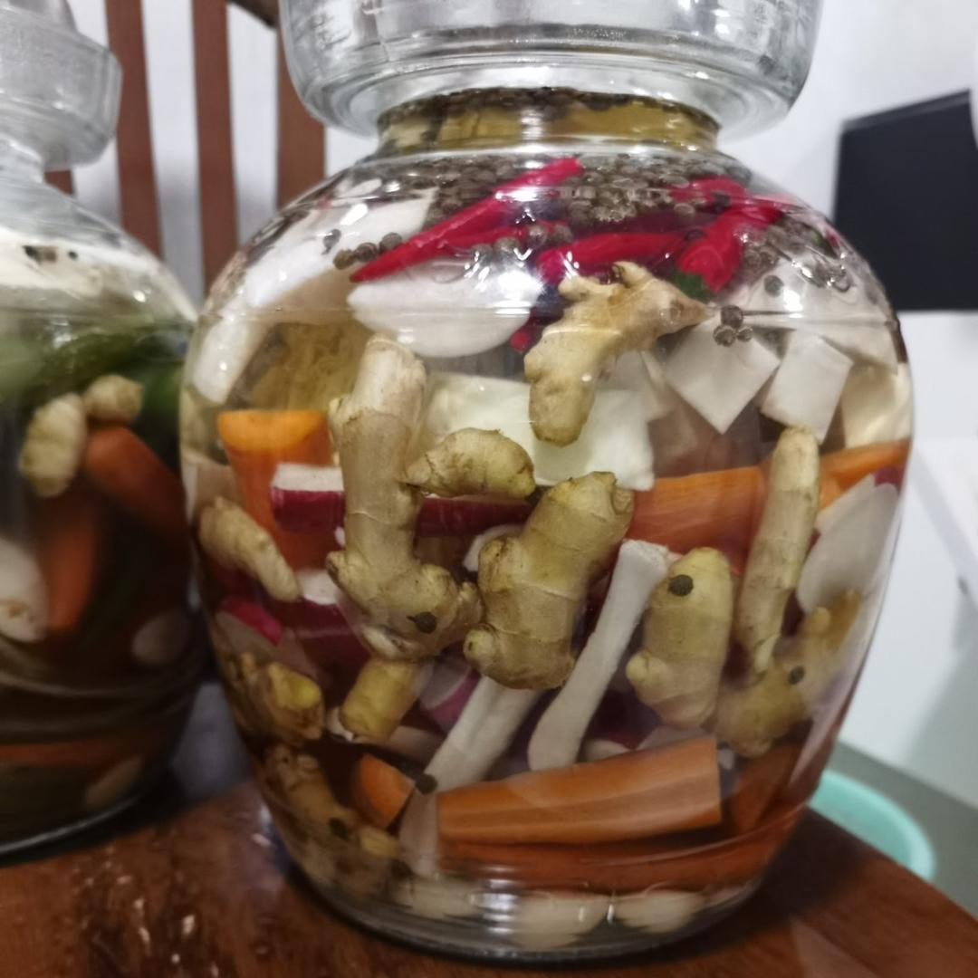 不易坏的四川泡菜（生水版）