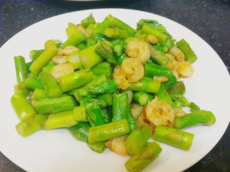 芦笋虾仁