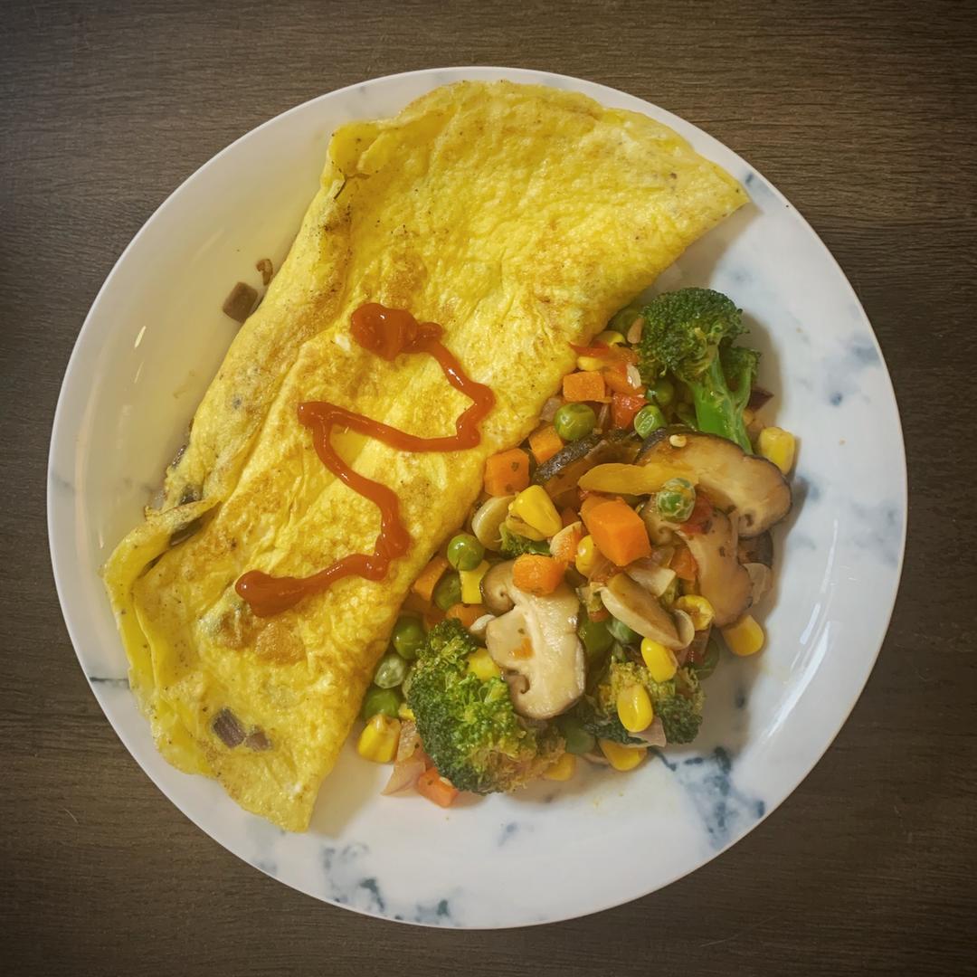 企鹅教你做|蛋料理-欧姆雷特蛋